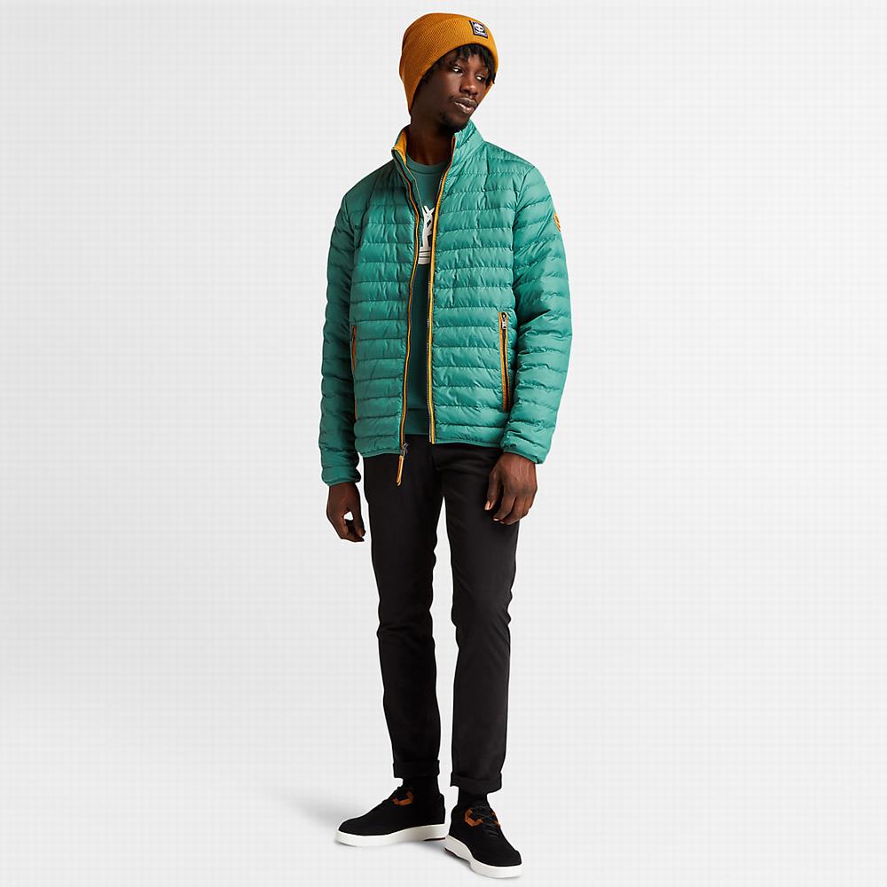 Pánské Bundy Timberland Axis Peak Waterproof Zelene | TI49378-541