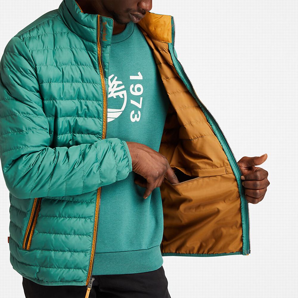 Pánské Bundy Timberland Axis Peak Waterproof Zelene | TI49378-541