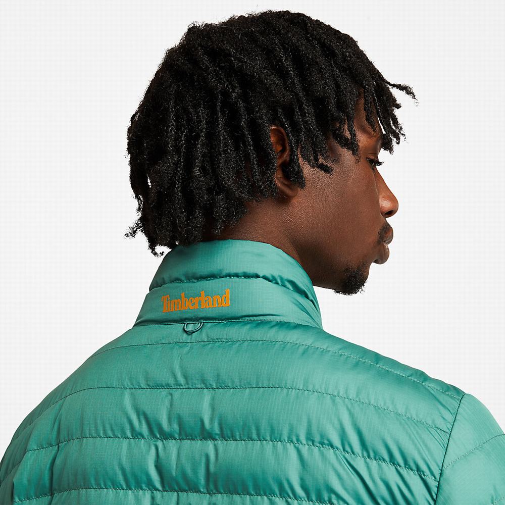 Pánské Bundy Timberland Axis Peak Waterproof Zelene | TI49378-541