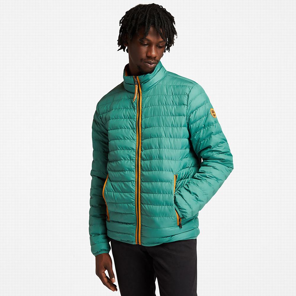 Pánské Bundy Timberland Axis Peak Waterproof Zelene | TI49378-541
