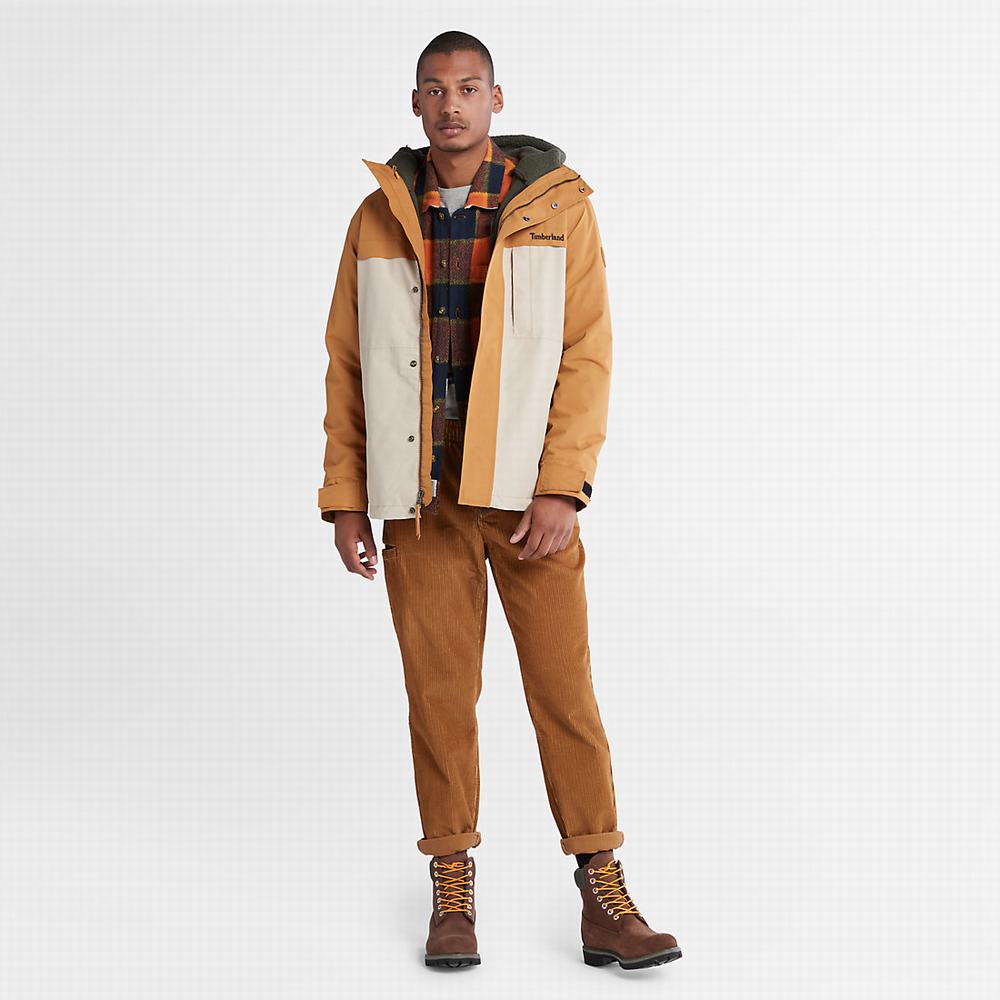 Pánské Bundy Timberland Benton 3-in-1 Světle Hnědé | TI30581-501