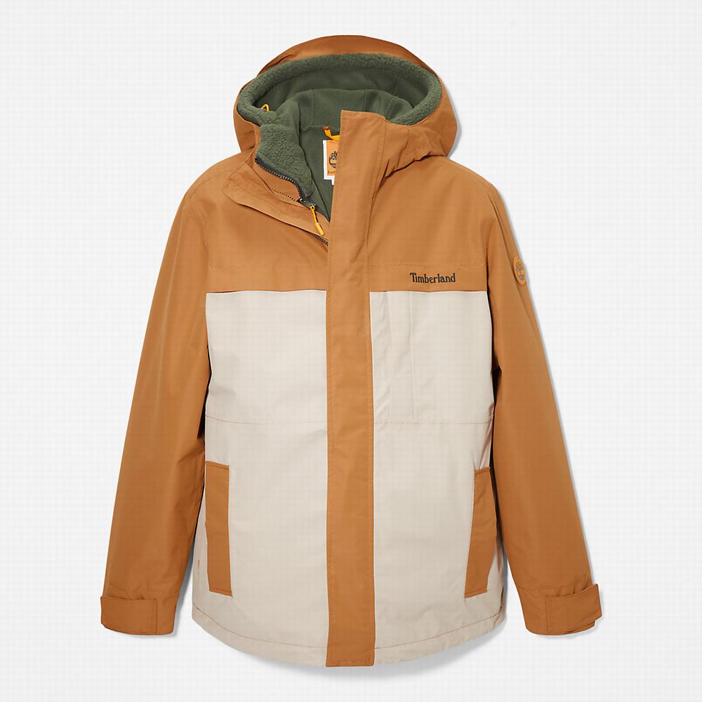 Pánské Bundy Timberland Benton 3-in-1 Světle Hnědé | TI30581-501