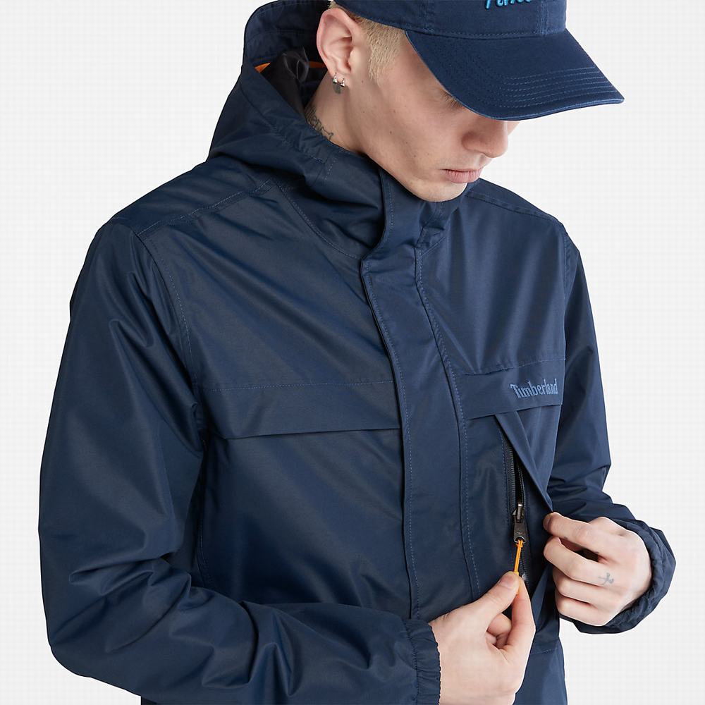 Pánské Bundy Timberland Benton Vody-Resistant Shell Tmavě Blankyt | TI34681-127