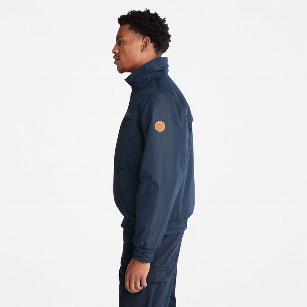 Pánské Bundy Timberland Benton Vody-Resistant Insulated Tmavě Blankyt | TI94786-926