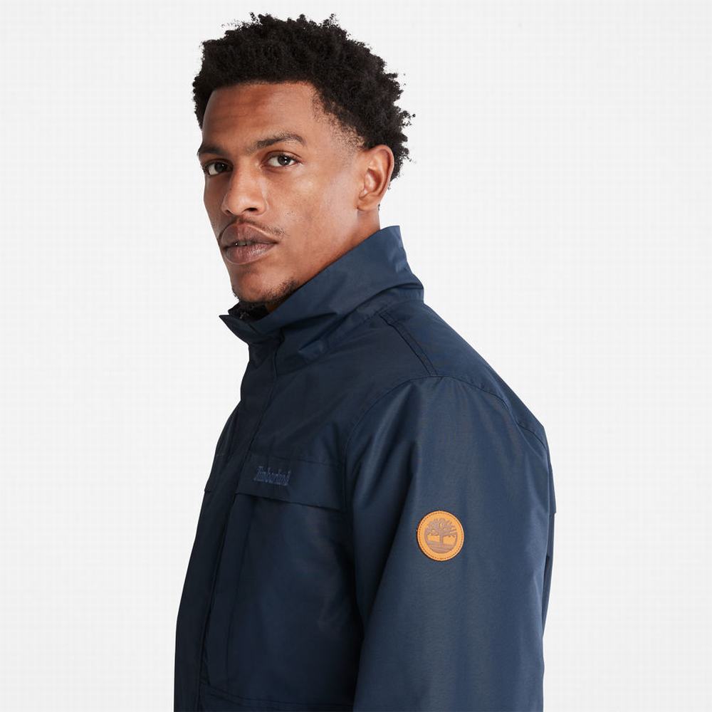 Pánské Bundy Timberland Benton Vody-Resistant Insulated Tmavě Blankyt | TI94786-926