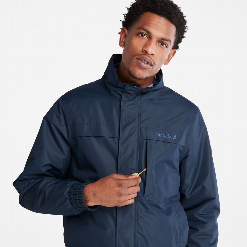 Pánské Bundy Timberland Benton Vody-Resistant Insulated Tmavě Blankyt | TI94786-926