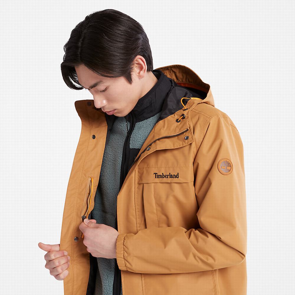 Pánské Bundy Timberland Benton Vody-Resistant Shell Světle Hnědé | TI96483-097