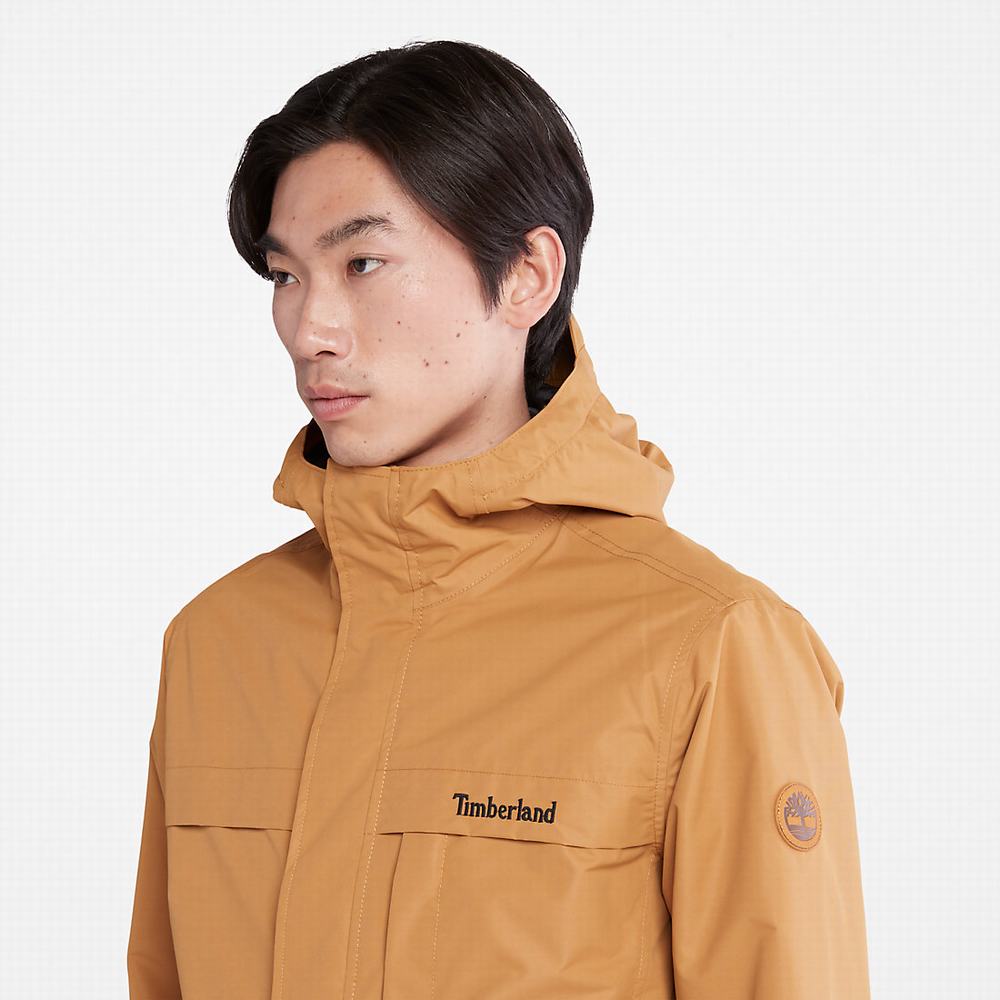 Pánské Bundy Timberland Benton Vody-Resistant Shell Světle Hnědé | TI96483-097