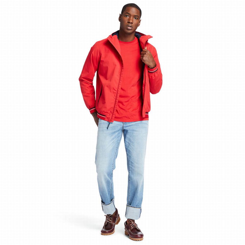 Pánské Bundy Timberland Coastal Cool Bomber Červené | TI47831-024