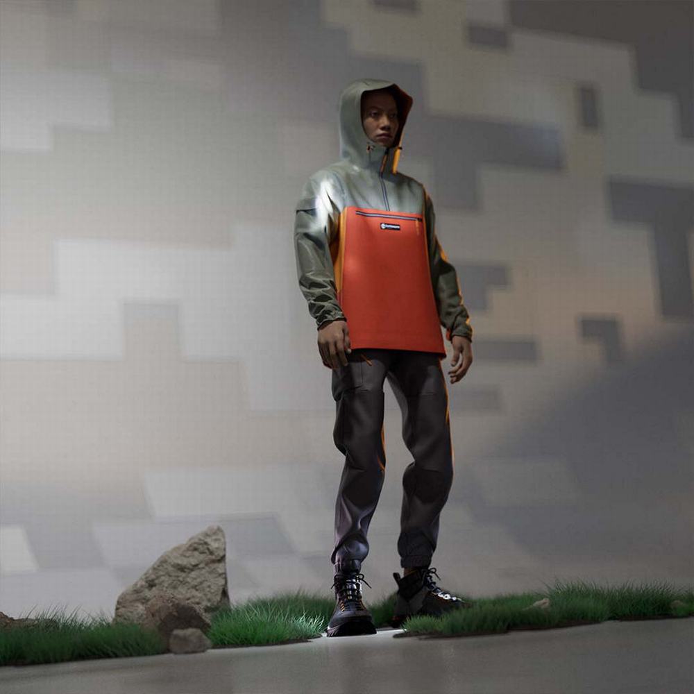 Pánské Bundy Timberland Earthkeepers® by Raeburn Rainwear Hnědožlutý Oranžové | TI41256-203