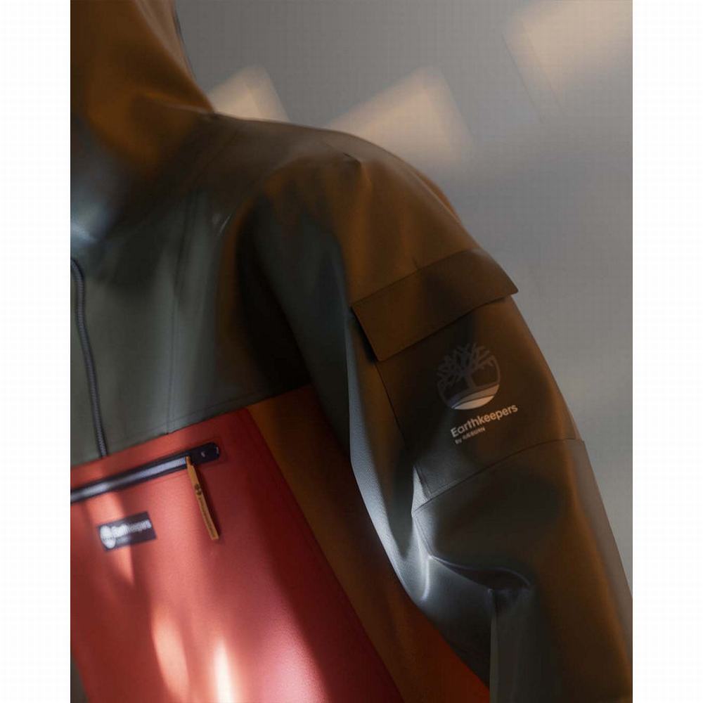Pánské Bundy Timberland Earthkeepers® by Raeburn Rainwear Hnědožlutý Oranžové | TI41256-203