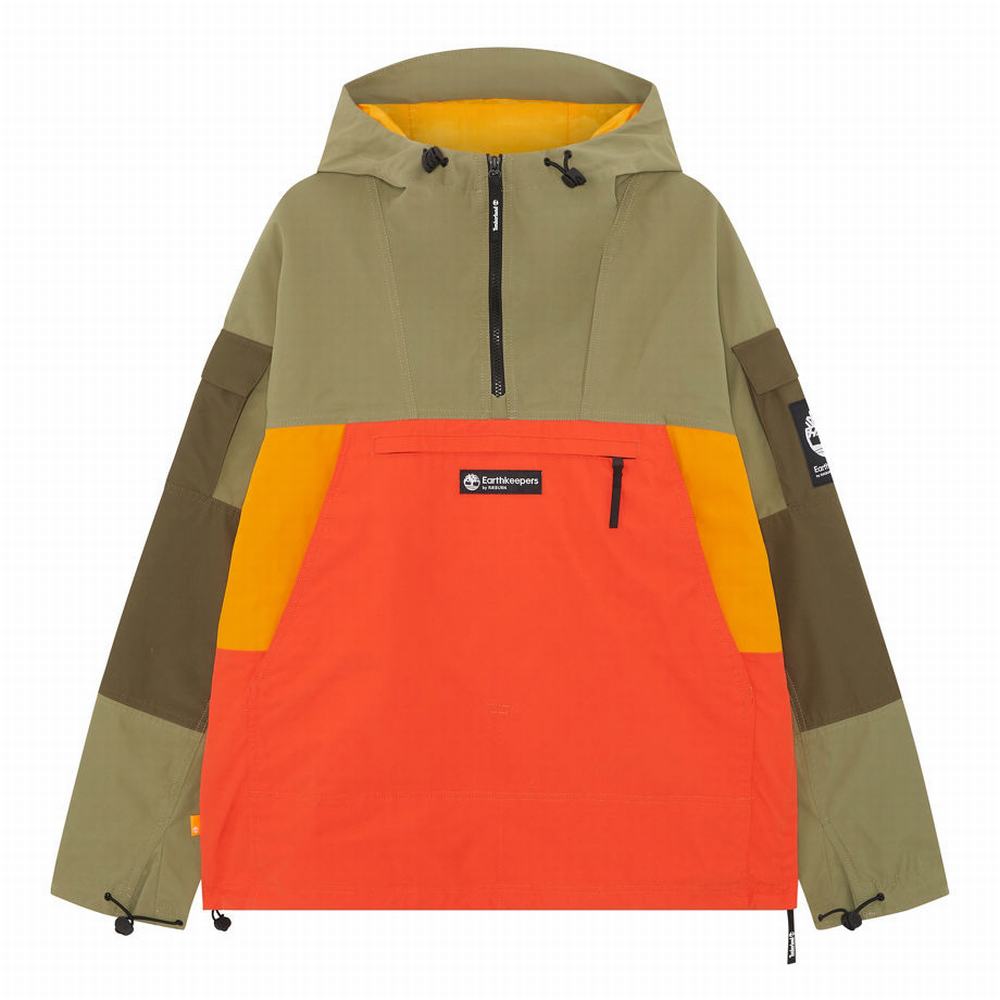 Pánské Bundy Timberland Earthkeepers® by Raeburn Rainwear Hnědožlutý Oranžové | TI41256-203