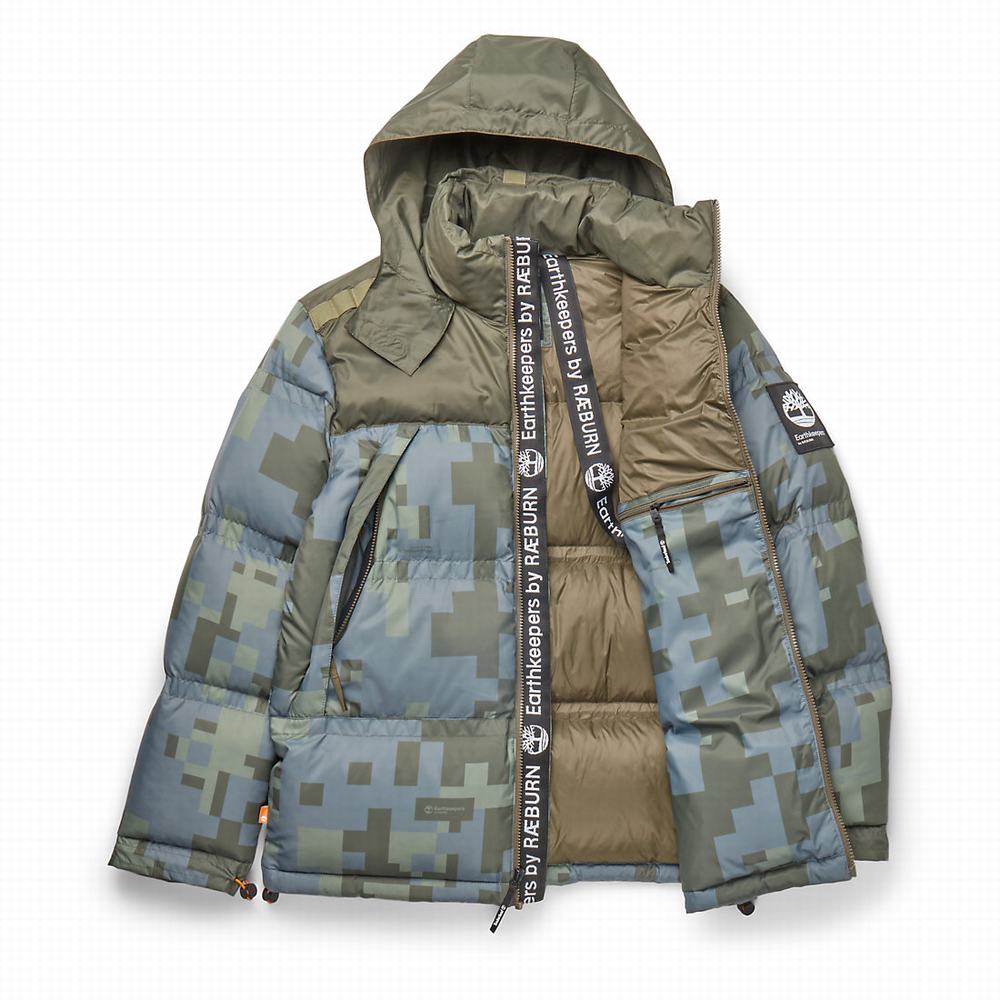 Pánské Bundy Timberland Earthkeepers® by Raeburn All Gender Puffer Zelene Maskáčové | TI97682-236