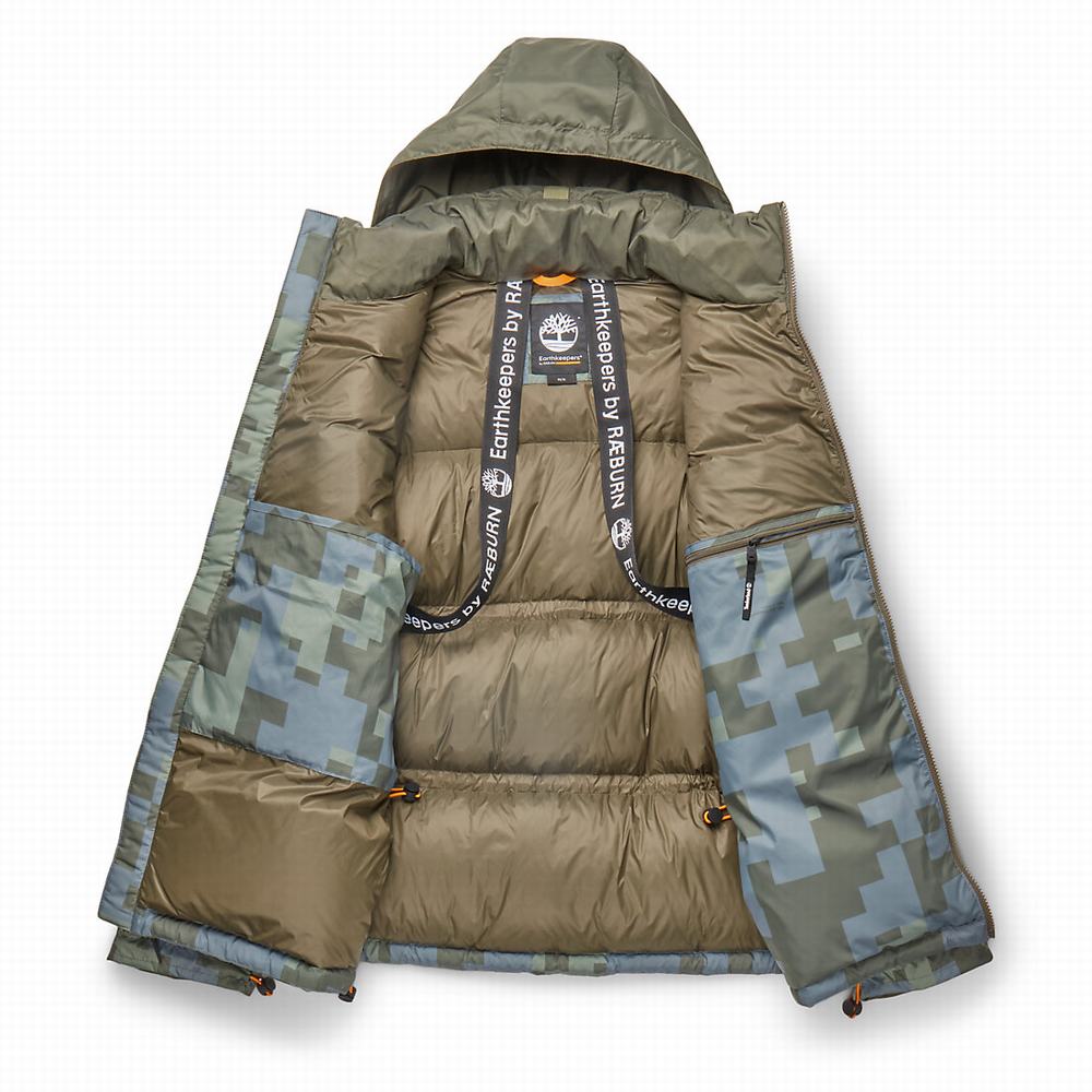 Pánské Bundy Timberland Earthkeepers® by Raeburn All Gender Puffer Zelene Maskáčové | TI97682-236