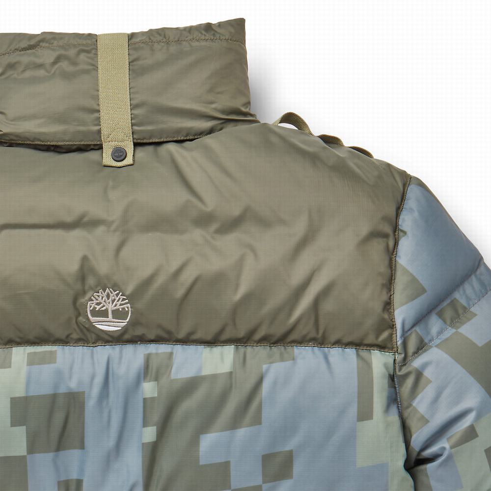 Pánské Bundy Timberland Earthkeepers® by Raeburn All Gender Puffer Zelene Maskáčové | TI97682-236