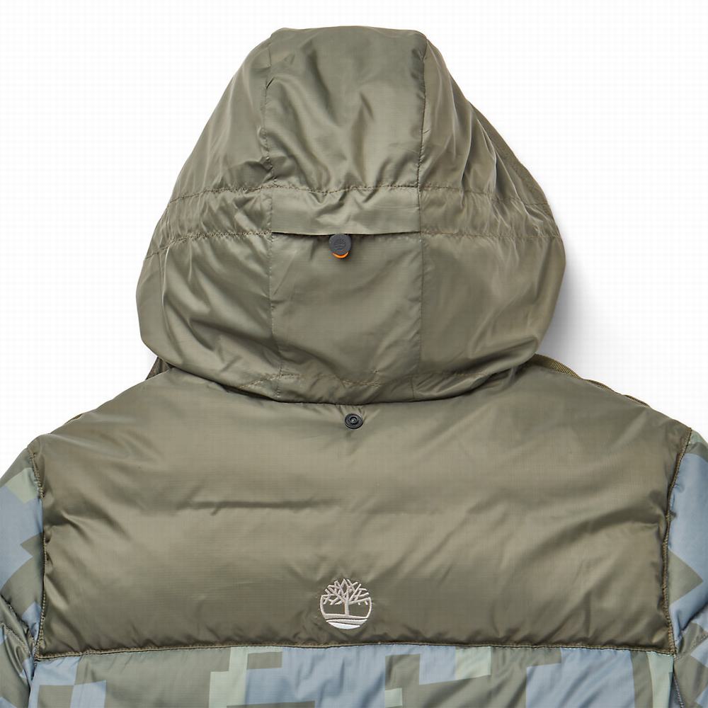 Pánské Bundy Timberland Earthkeepers® by Raeburn All Gender Puffer Zelene Maskáčové | TI97682-236