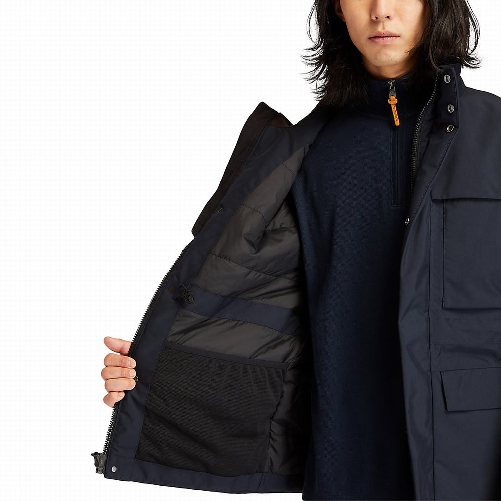 Pánské Bundy Timberland Eco Ready M65 Tmavě Blankyt | TI49567-240