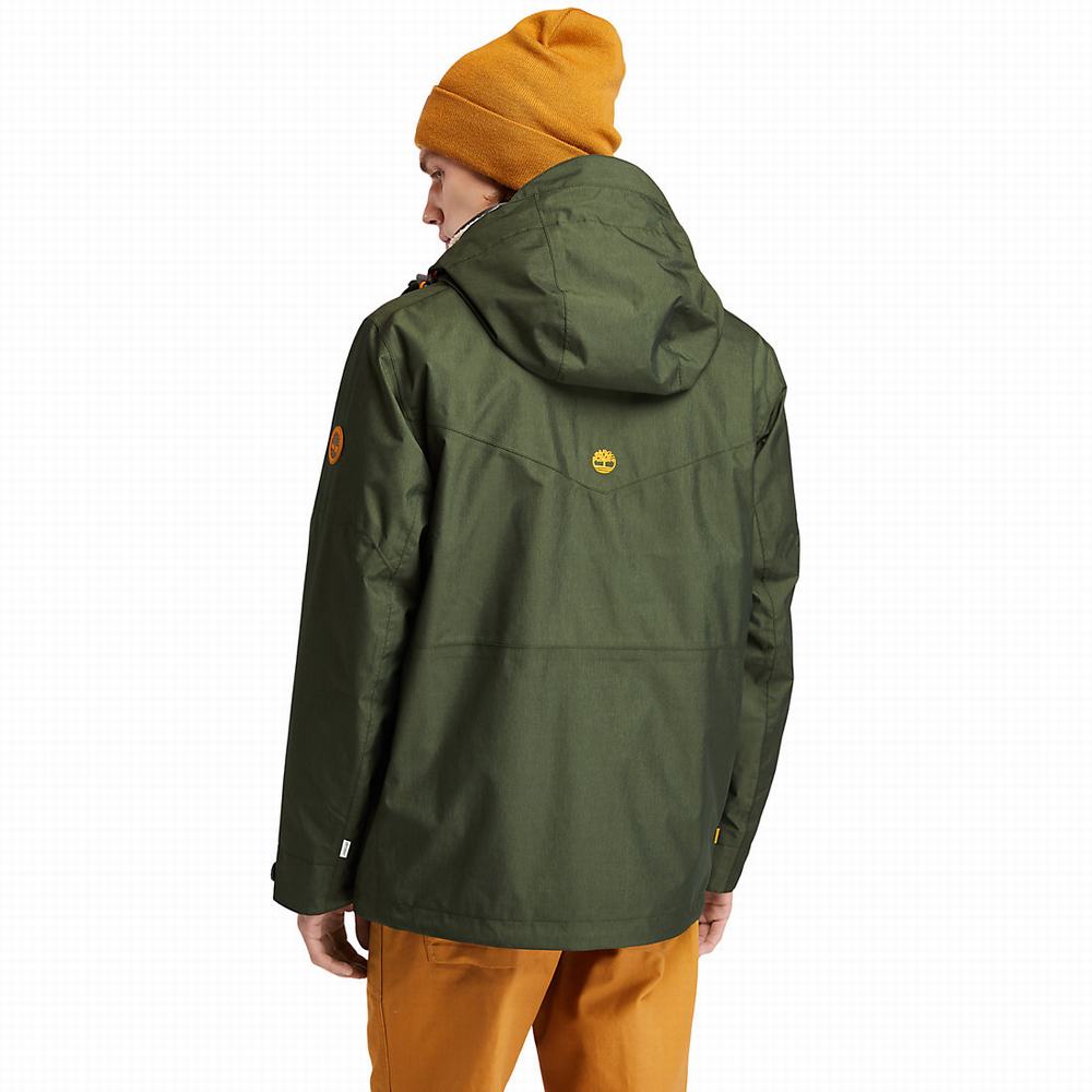 Pánské Bundy Timberland Ecoriginal 3-in-1 EK+ Tmavě Zelene | TI39587-951