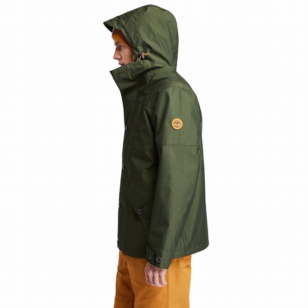 Pánské Bundy Timberland Ecoriginal 3-in-1 EK+ Tmavě Zelene | TI39587-951