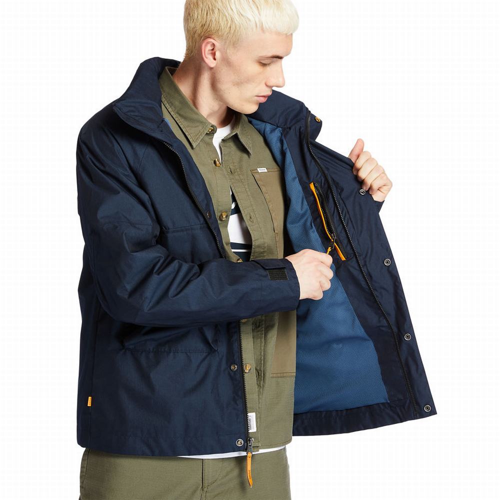 Pánské Bundy Timberland Field Trip Outdoor Tmavě Blankyt | TI24835-876