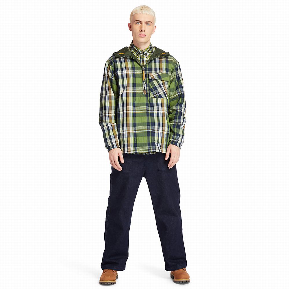 Pánské Bundy Timberland Field Trip Reversible Zelene | TI74315-069