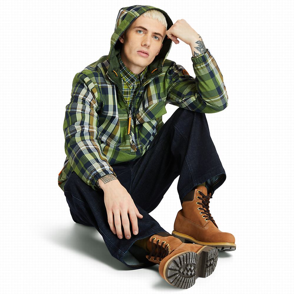 Pánské Bundy Timberland Field Trip Reversible Zelene | TI74315-069