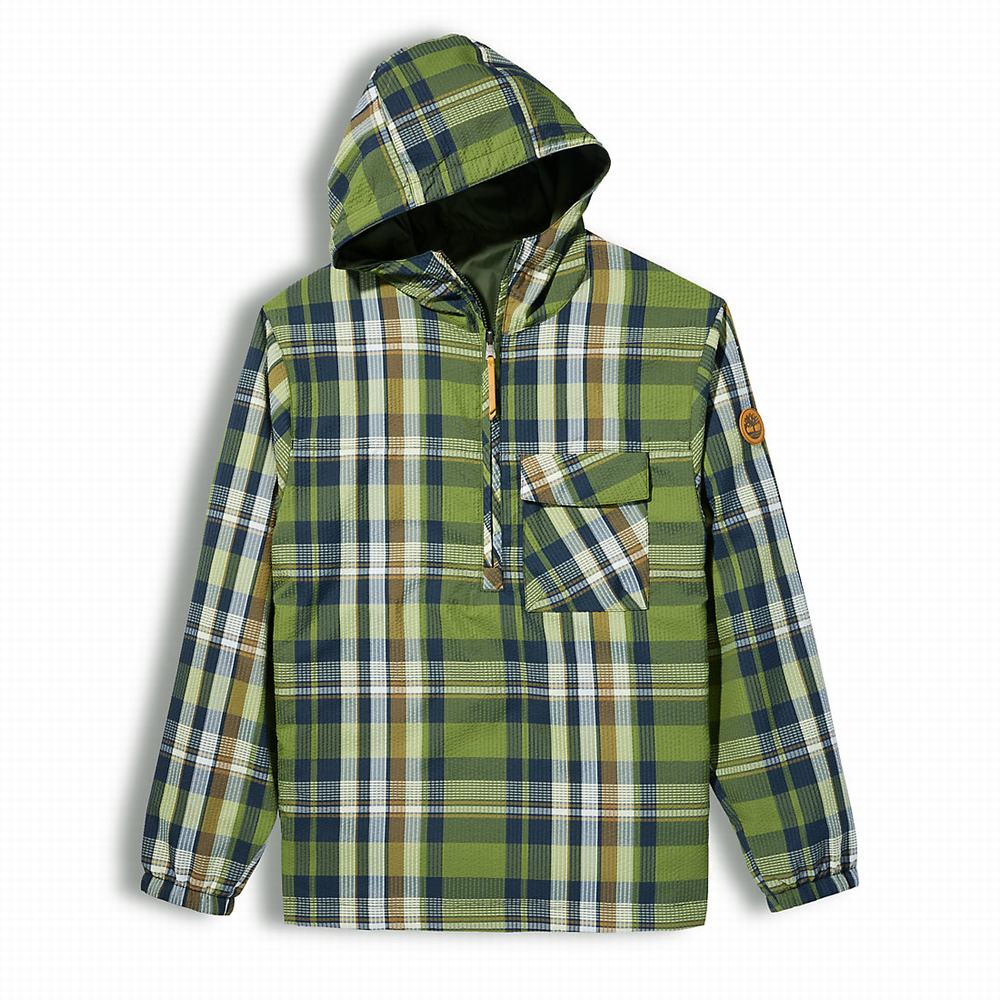 Pánské Bundy Timberland Field Trip Reversible Zelene | TI74315-069