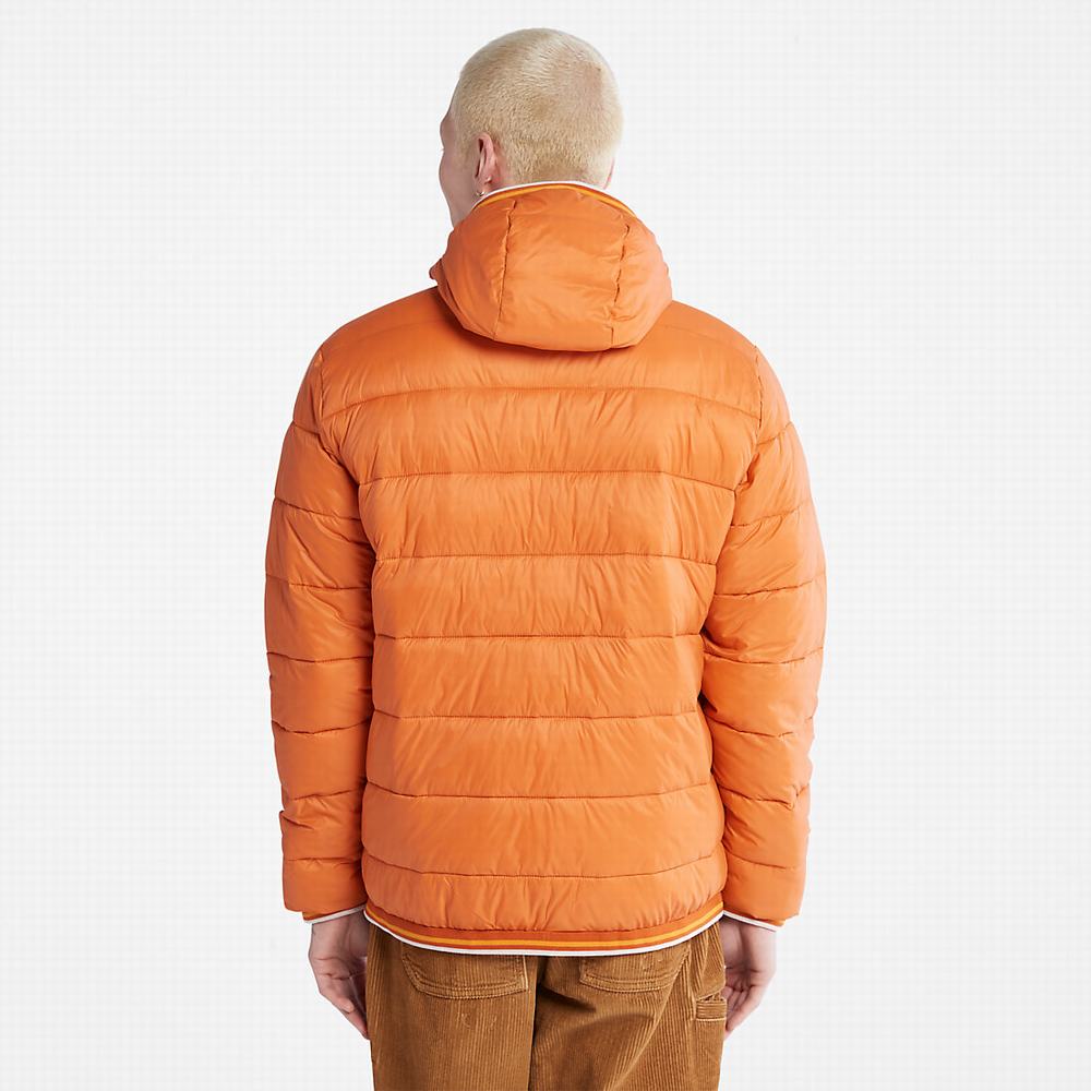 Pánské Bundy Timberland Garfield Midweight S Kapucí Puffer Oranžové | TI27468-657