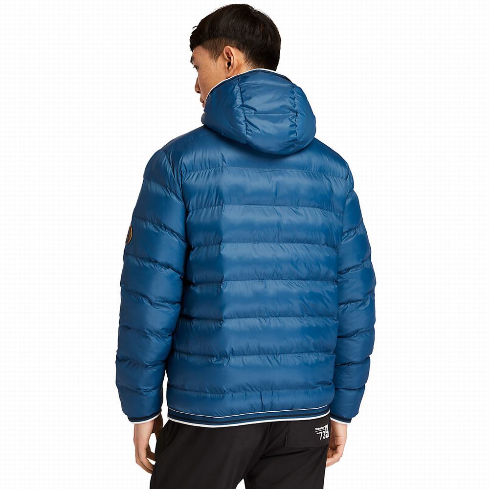 Pánské Bundy Timberland Garfield S Kapucí Puffer Blankyt | TI60942-391