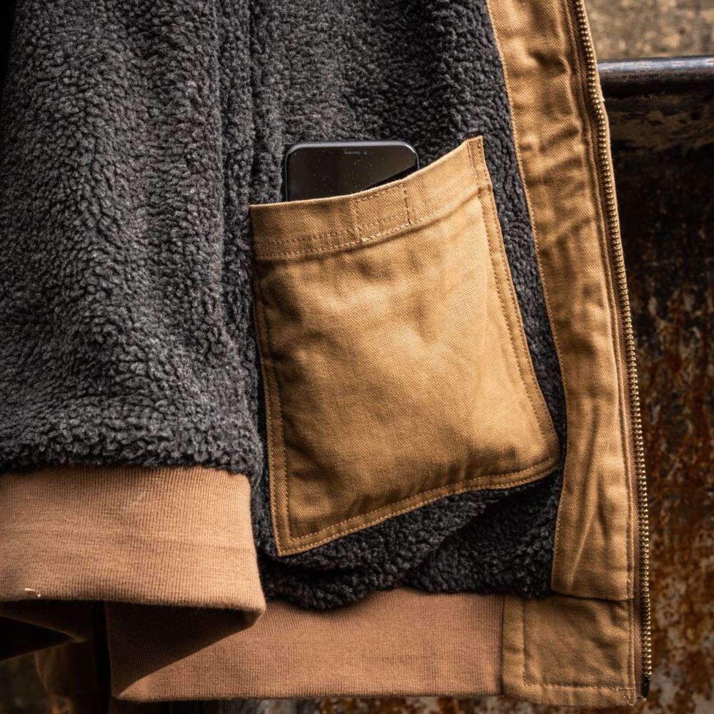 Pánské Bundy Timberland Gritman Podšité, S Kapucí Platene Tmavě Hnědé | TI64280-056