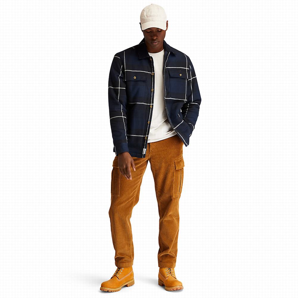 Pánské Bundy Timberland Insulated Buffalo Tmavě Blankyt | TI29308-976