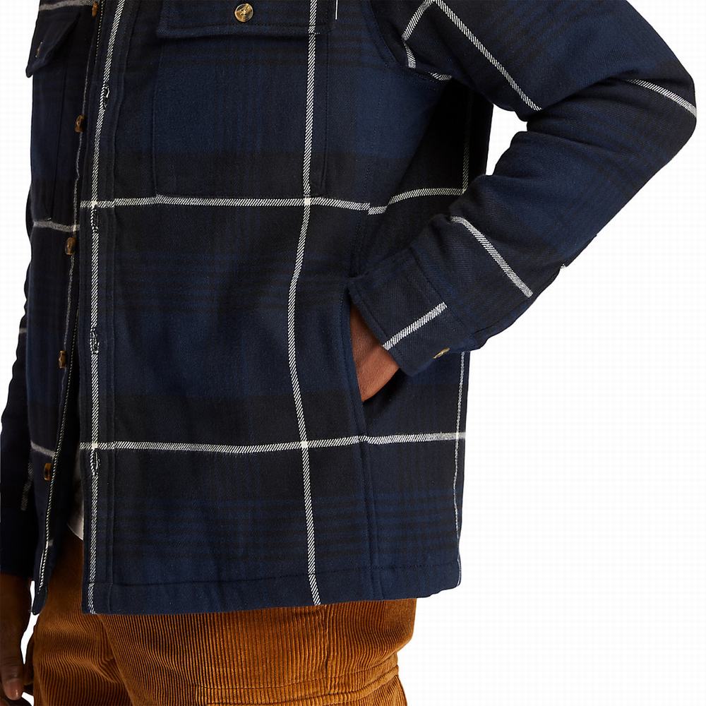 Pánské Bundy Timberland Insulated Buffalo Tmavě Blankyt | TI29308-976