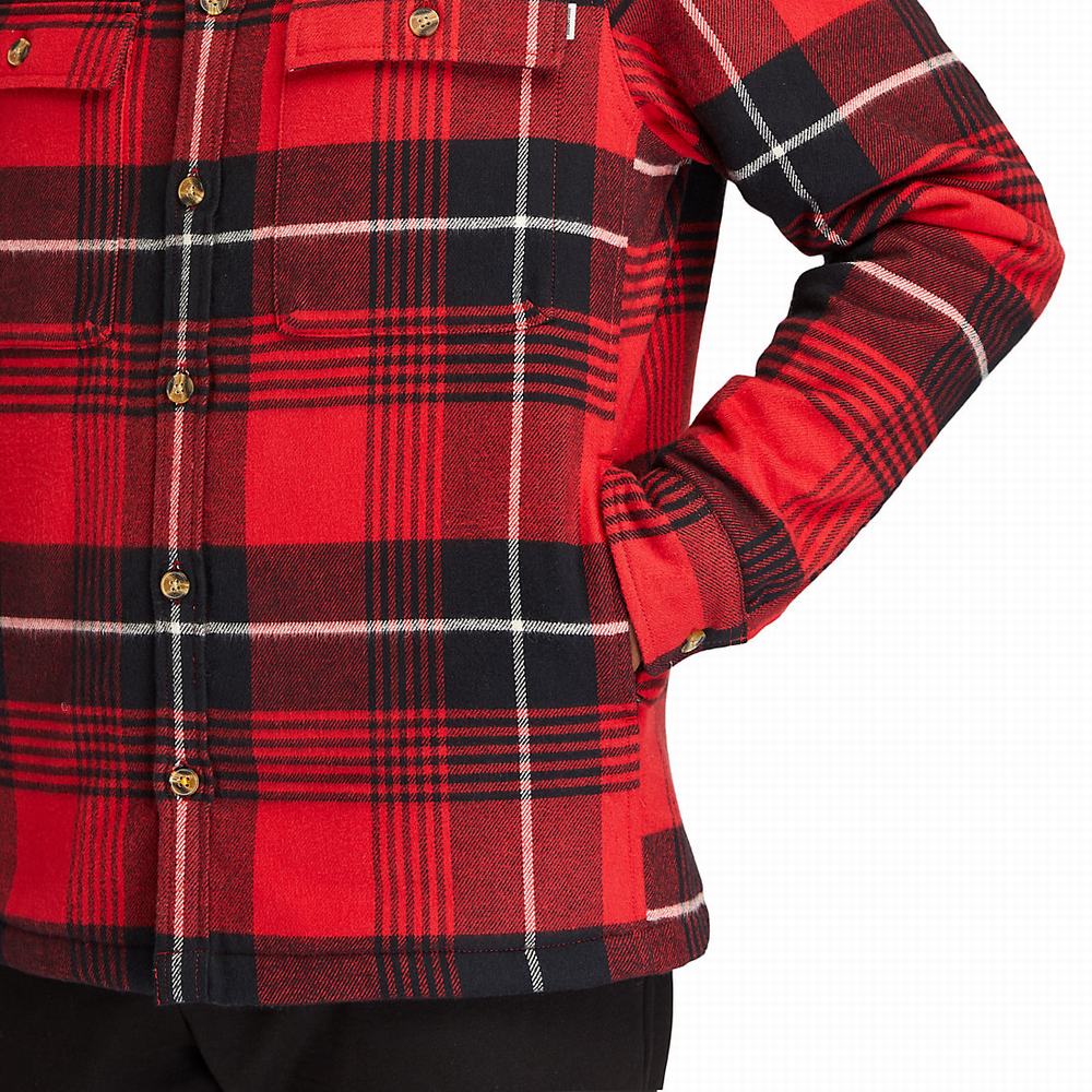 Pánské Bundy Timberland Insulated Buffalo Červené | TI85234-923