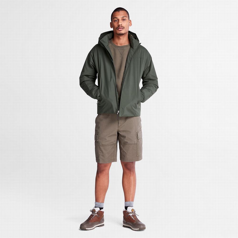 Pánské Bundy Timberland Light Insulated Tmavě Zelene | TI75390-728