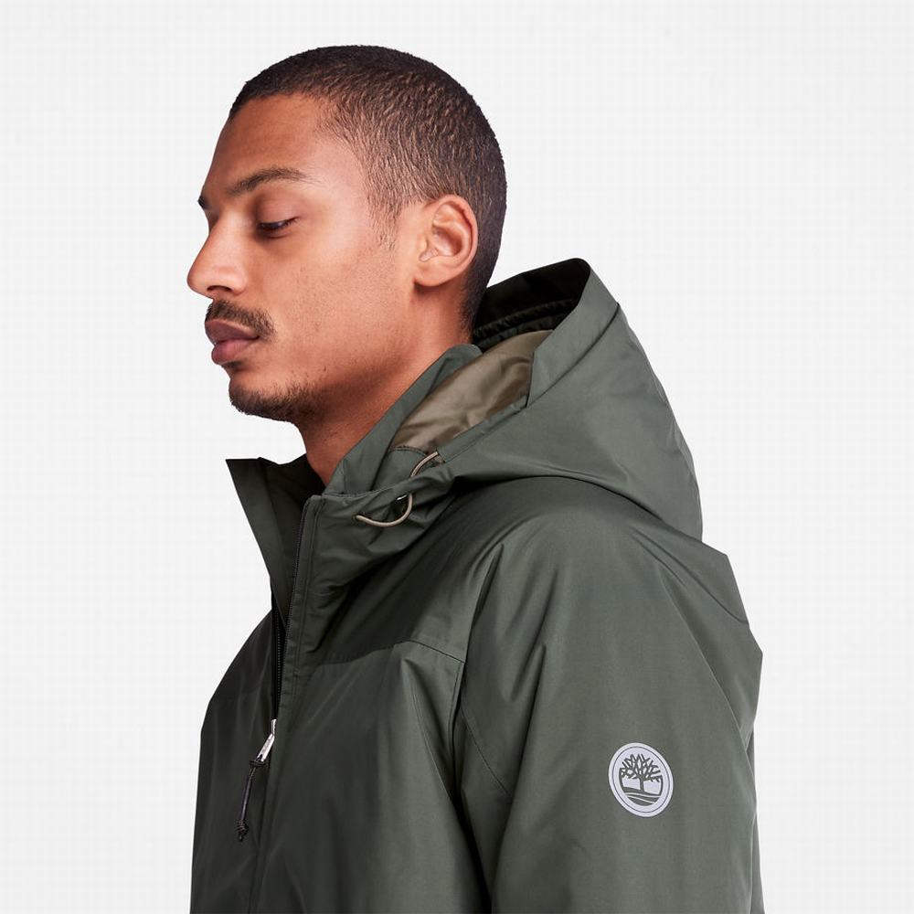 Pánské Bundy Timberland Light Insulated Tmavě Zelene | TI75390-728