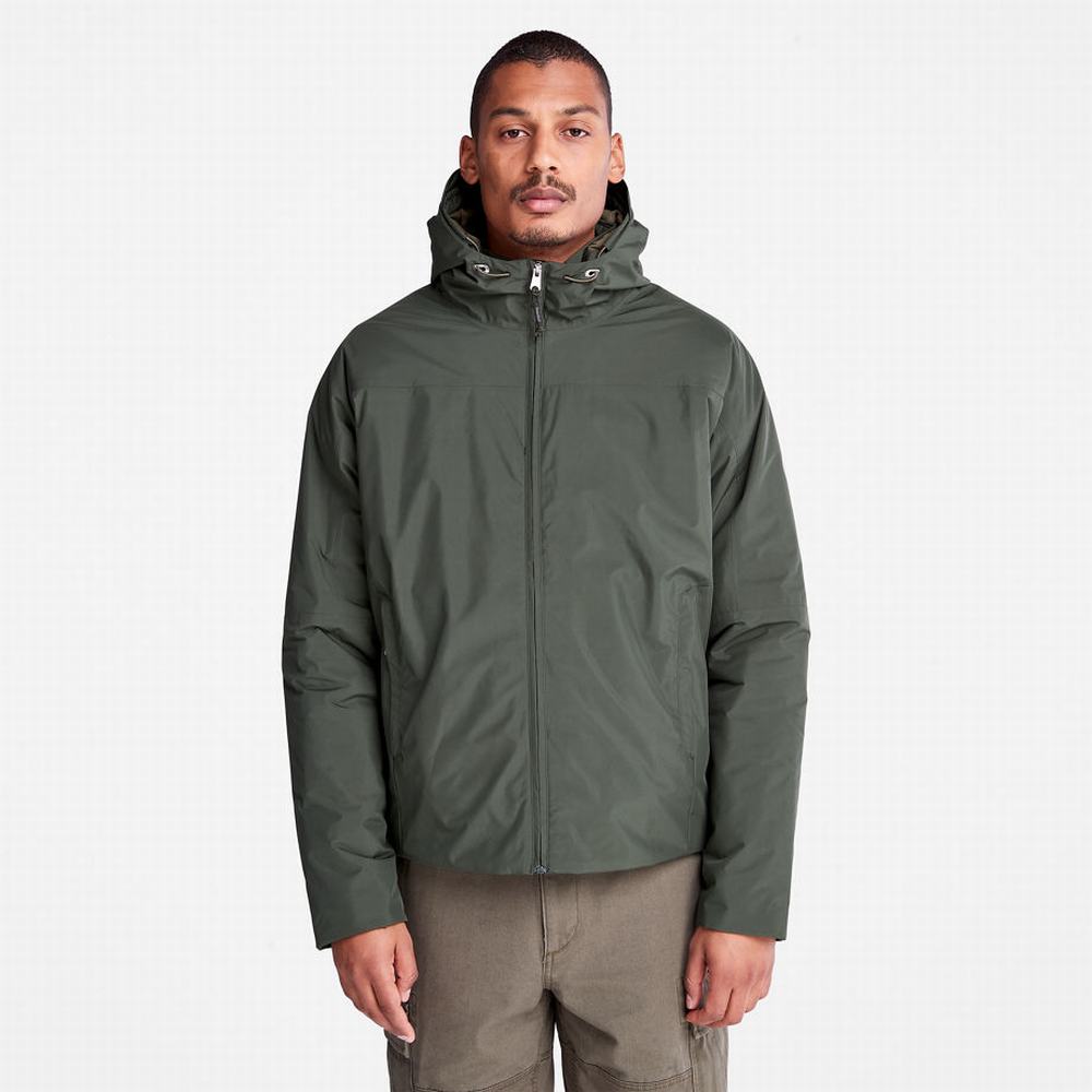 Pánské Bundy Timberland Light Insulated Tmavě Zelene | TI75390-728