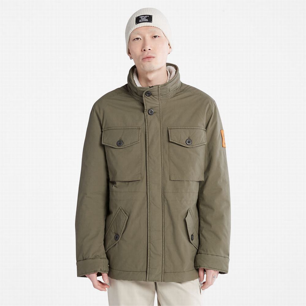 Pánské Bundy Timberland Mount Kelsey Field Zelene | TI28561-427