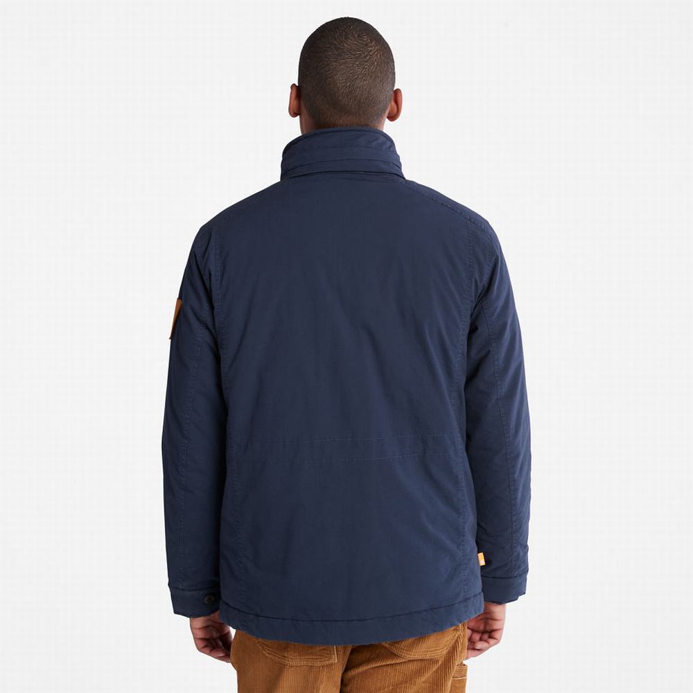 Pánské Bundy Timberland Mount Kelsey Field Tmavě Blankyt | TI57690-560