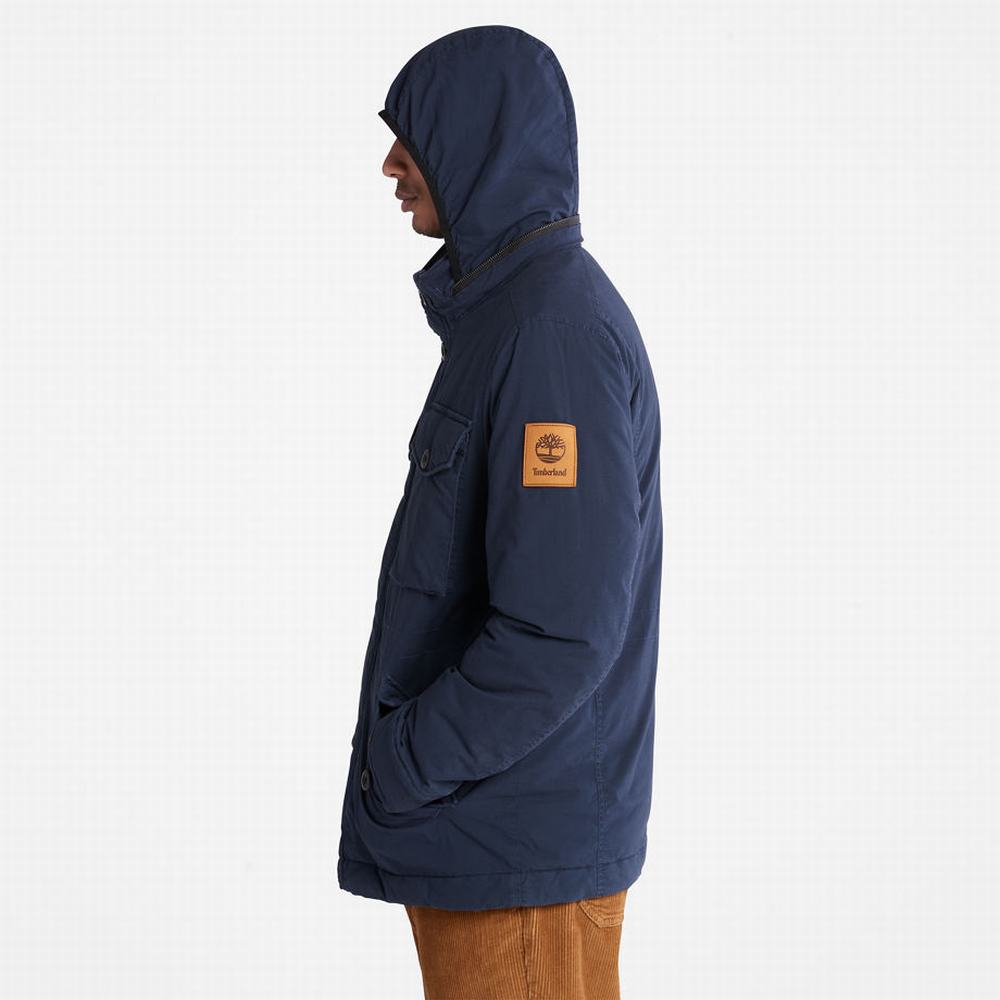 Pánské Bundy Timberland Mount Kelsey Field Tmavě Blankyt | TI57690-560