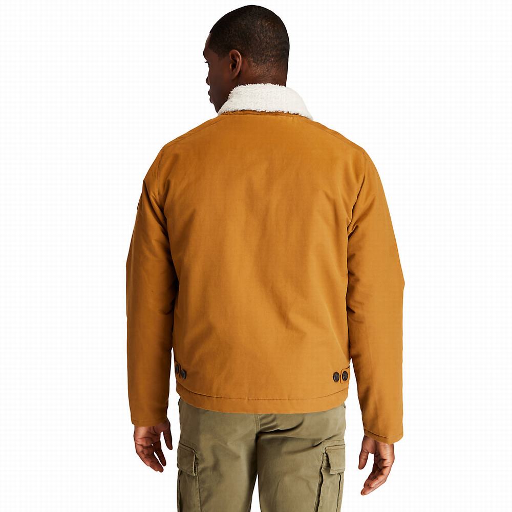 Pánské Bundy Timberland Mount Kelsey N1 Deck Hnědé | TI80362-938