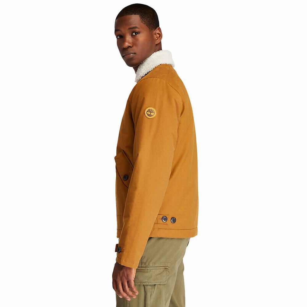 Pánské Bundy Timberland Mount Kelsey N1 Deck Hnědé | TI80362-938