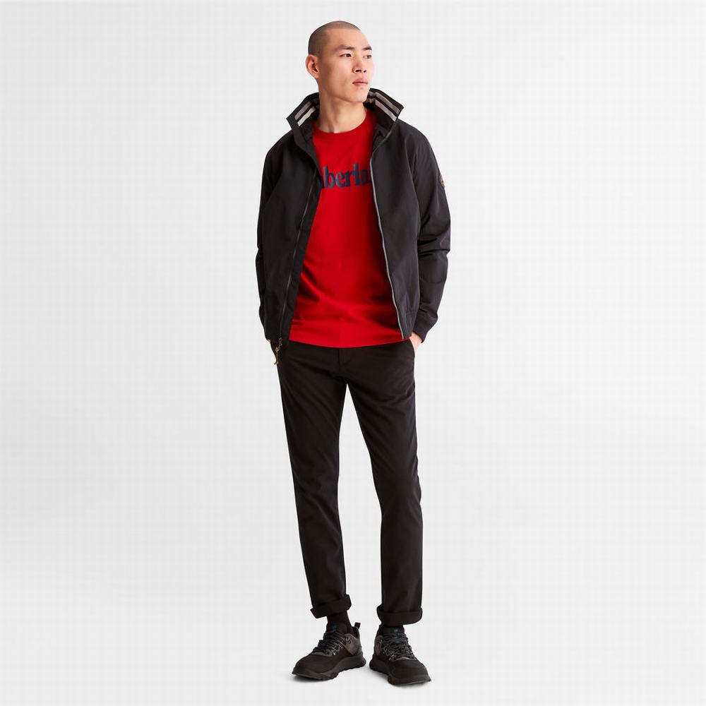 Pánské Bundy Timberland Mount Lafayette Bomber Černé | TI58619-357
