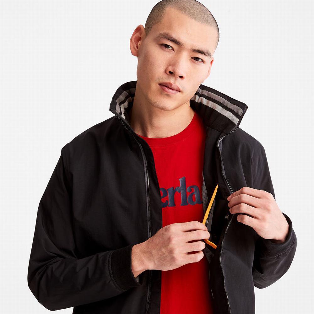 Pánské Bundy Timberland Mount Lafayette Bomber Černé | TI58619-357