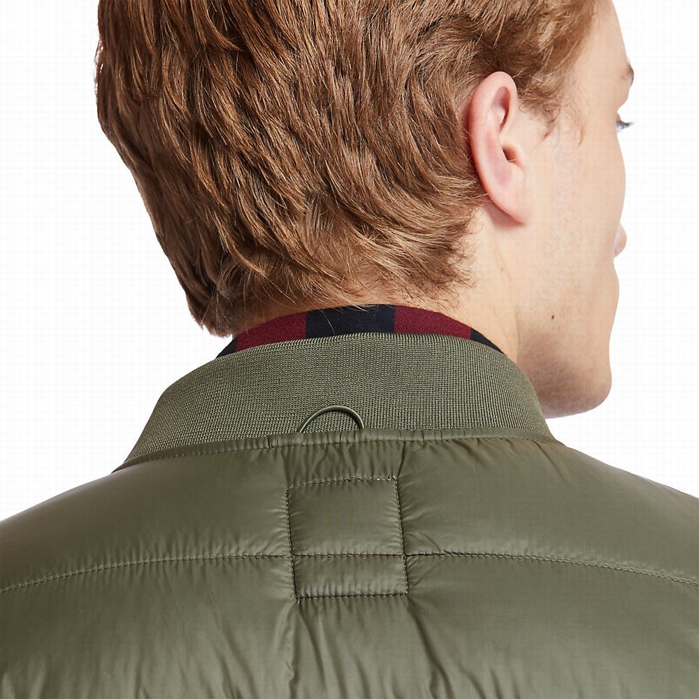 Pánské Bundy Timberland Mount Redington Bomber Zelene | TI07459-418