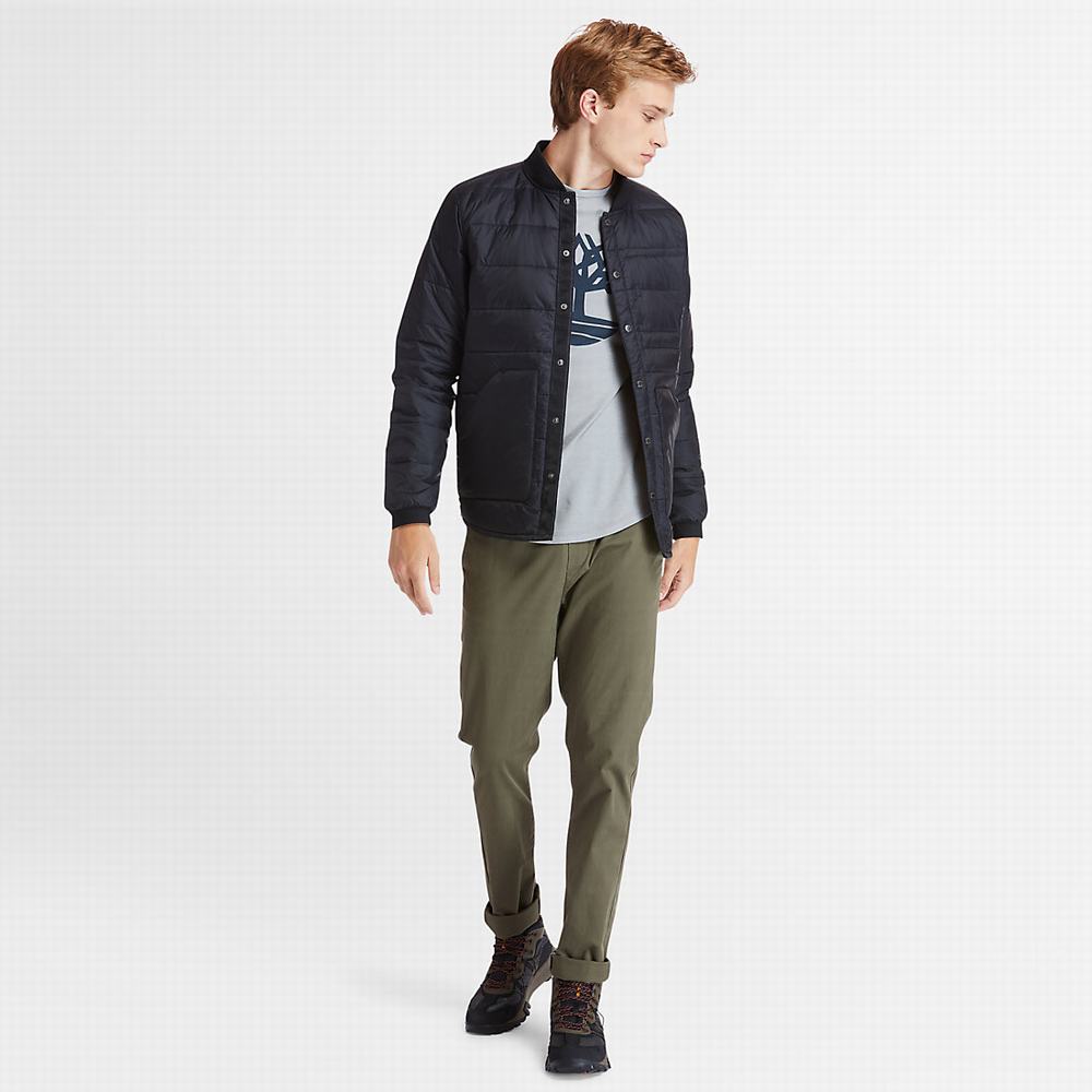 Pánské Bundy Timberland Mount Redington Bomber Černé | TI52608-256
