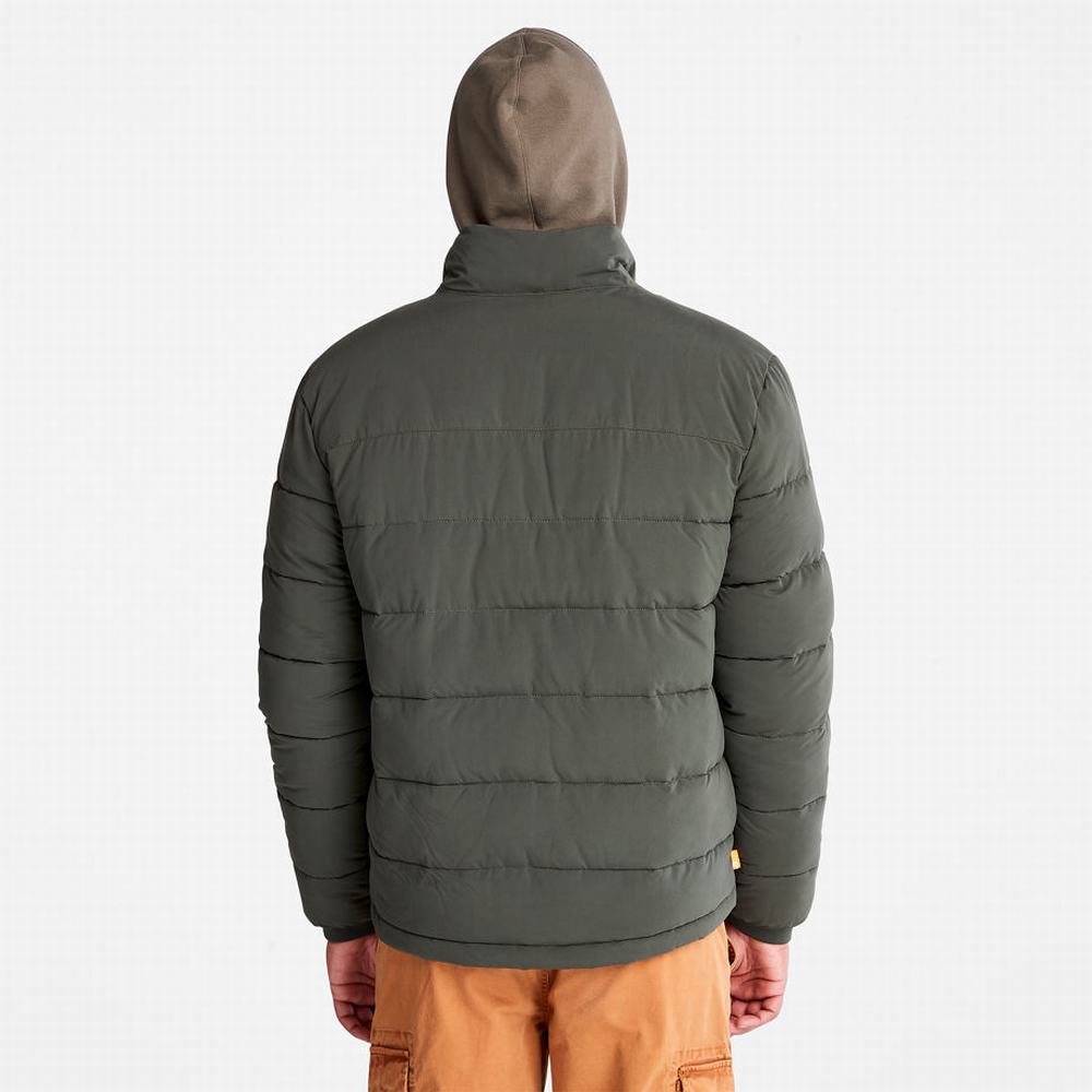 Pánské Bundy Timberland Mount Weeks Warm Prošívaný Tmavě Zelene | TI23406-086