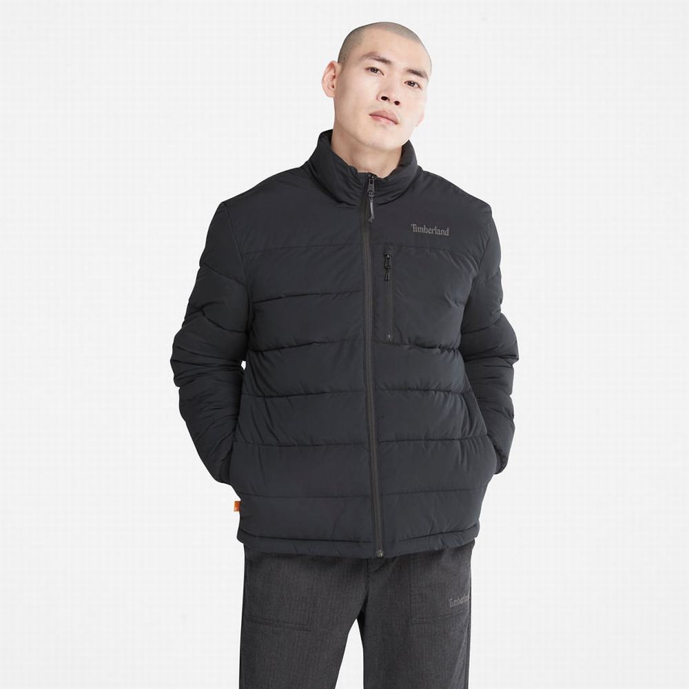 Pánské Bundy Timberland Mount Weeks Warm Prošívaný Černé | TI34792-705