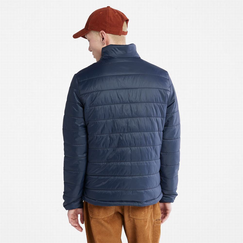 Pánské Bundy Timberland Mt. Eastman Prošívaný Tmavě Blankyt | TI18340-743