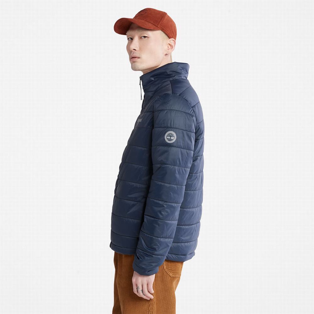 Pánské Bundy Timberland Mt. Eastman Prošívaný Tmavě Blankyt | TI18340-743