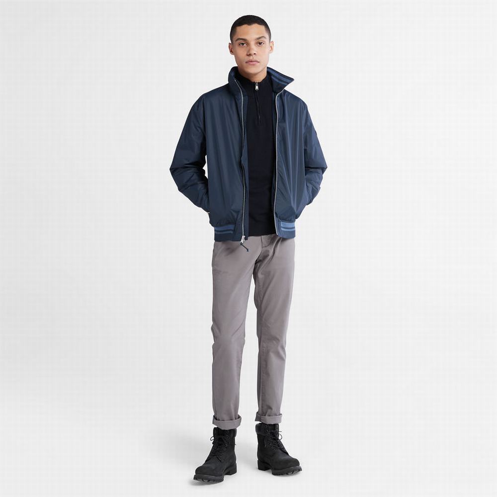 Pánské Bundy Timberland Mt. Franklin Sailor Bomber Tmavě Blankyt | TI02945-830